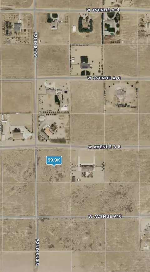 Cor Avenue A8 72 Stw, Lancaster, CA 93536
