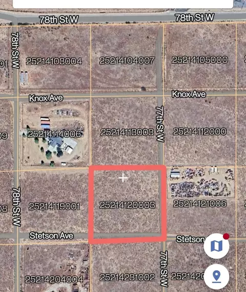 Vacant Lan Apn 252-141-20-00-3 Street, Rosamond, CA 93560