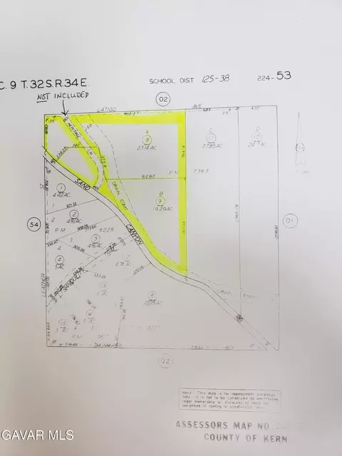 Sand Canyon Road Near Schumaker, Tehachapi, CA 93561