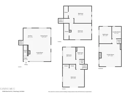 Floorplan - 26780 Deertrail Dr, Tehachapi, CA 93561 photo 1 of 5