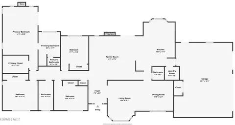 Floorplan - 32175 Cedarcroft Rd, Acton, CA 93510 photo 1 of 1