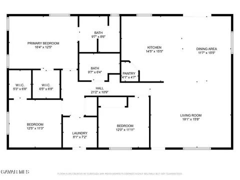 Floorplan - 22509 Mccarthy Dr, Tehachapi, CA 93561 photo 1 of 1