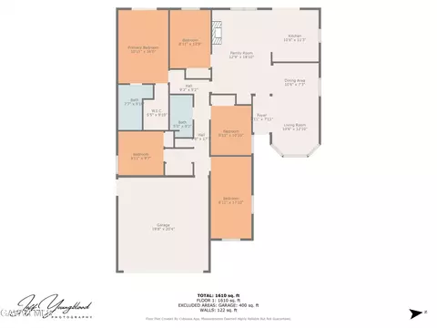 Floorplan - 1001 Clearview St, Tehachapi, CA 93561 photo 2 of 2
