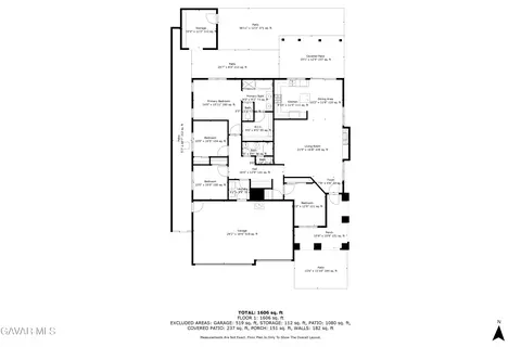 Floorplan - 2319 Newgrove St E, Lancaster, CA 93535 photo 2 of 3