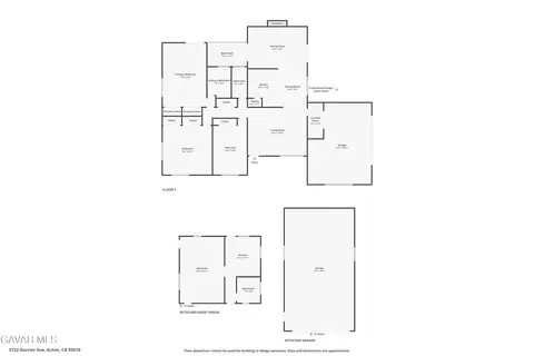 Floorplan - 3722 Gurrier Ave, Acton, CA 93510 photo 2 of 3