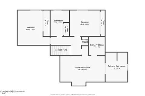 Floorplan - 1201 Camran Ave, Lancaster, CA 93535 photo 2 of 2