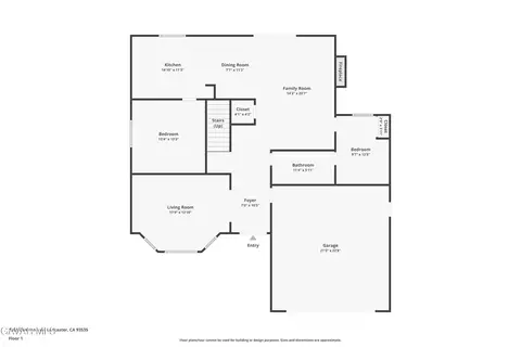 Floorplan - 1201 Camran Ave, Lancaster, CA 93535 photo 1 of 2