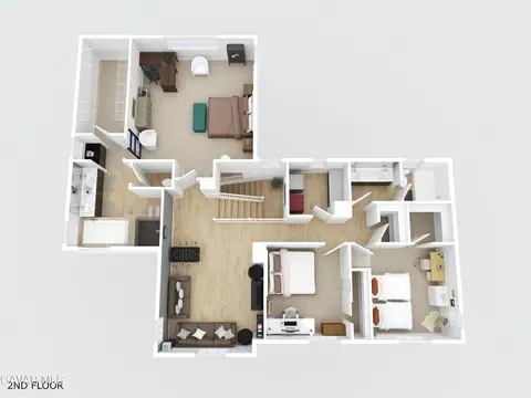 Floorplan - 3936 Saddle Dr, Palmdale, CA 93551 photo 2 of 6