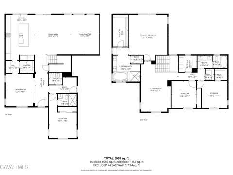 Floorplan - 3936 Saddle Dr, Palmdale, CA 93551 photo 6 of 6