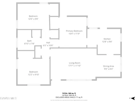 Floorplan - 44140 Heaton Ave, Lancaster, CA 93534 photo 2 of 2