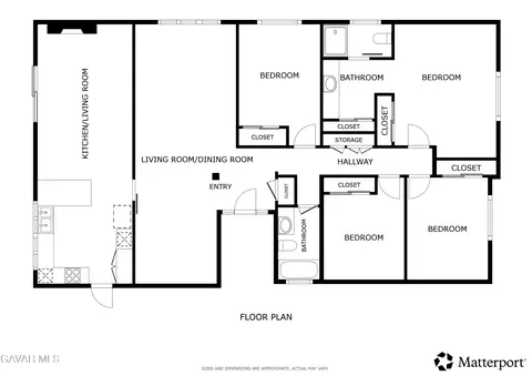 Floorplan - 43860 Fenner Ave, Lancaster, CA 93536 photo 1 of 1