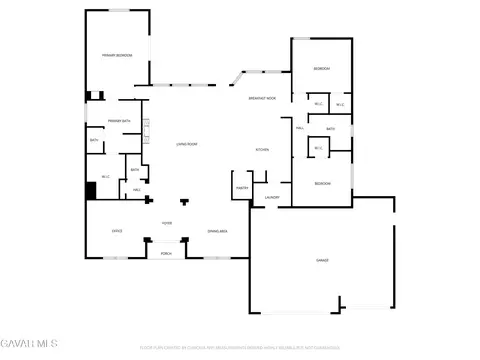 Floorplan - 26450 Cumberland Rd, Tehachapi, CA 93561 photo 1 of 1