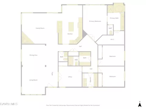Floorplan - 4027 Via Barbara, Lancaster, CA 93536 photo 1 of 1