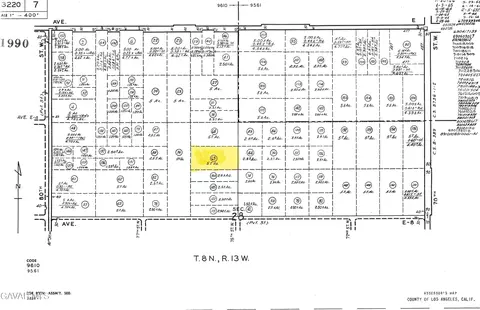 Vac/vic Av Vac/cor 80 Stw/ave E Antelope Acres Ca 93536 Avenue E, Lancaster, CA 93536
