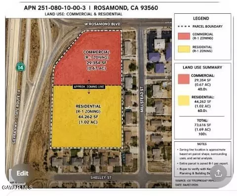 14 Fwy And Rosamond Blvd, Rosamond, CA 93560