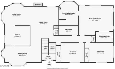 Floorplan - 28360 Burning Tree Dr, Tehachapi, CA 93561 photo 1 of 1