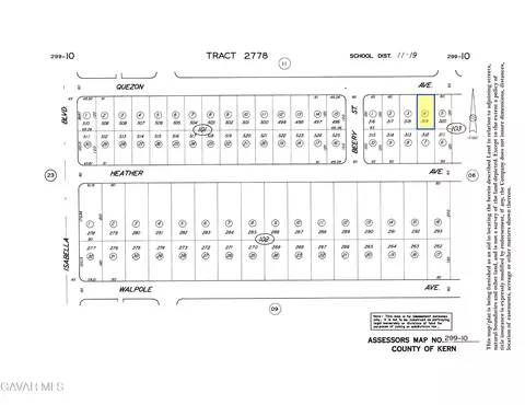 On Quezon Ave Near Beery St, California City, CA 93505