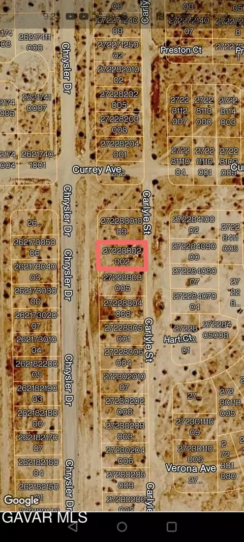 Carlyle Street, California City, CA 93505