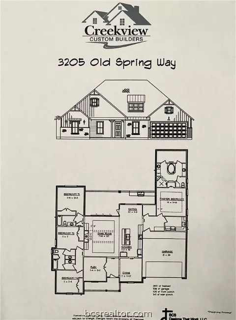 3205 Old Spring Way, Bryan, TX 77808 photo 3