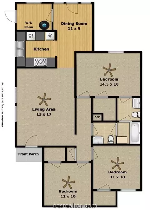 3205 Chapel Ct, Bryan, TX 77803 photo 6