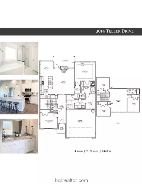 3014 Teller Dr, Bryan, TX 77808 photo 2