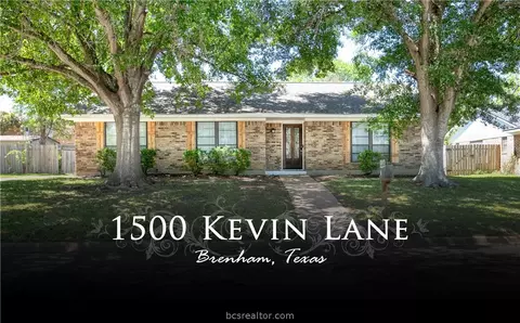 1500 Kevin Ln, Brenham, TX 77833