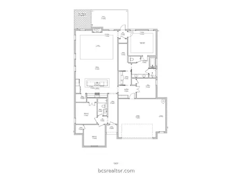 Floorplan - 3537 Chantilly Path, Bryan, TX 77808 photo 1 of 1