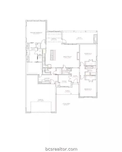 Floorplan - 4301 Conestogo Ct, Bryan, TX 77802 photo 2 of 2