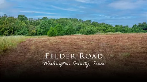 tbd Felder Rd, Washington, TX 77880