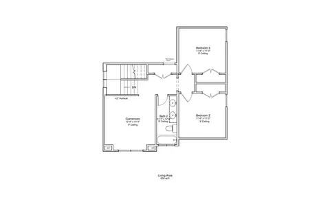 Floorplan - 3056 Teller Dr, Bryan, TX 77808 photo 2 of 2