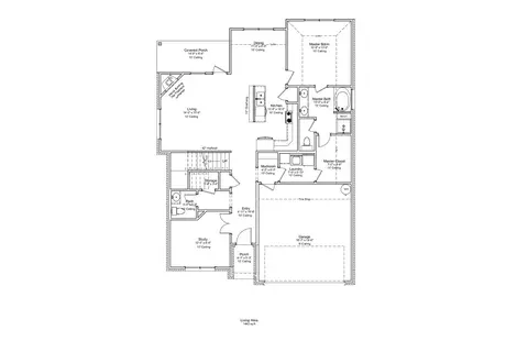 Floorplan - 3056 Teller Dr, Bryan, TX 77808 photo 1 of 2