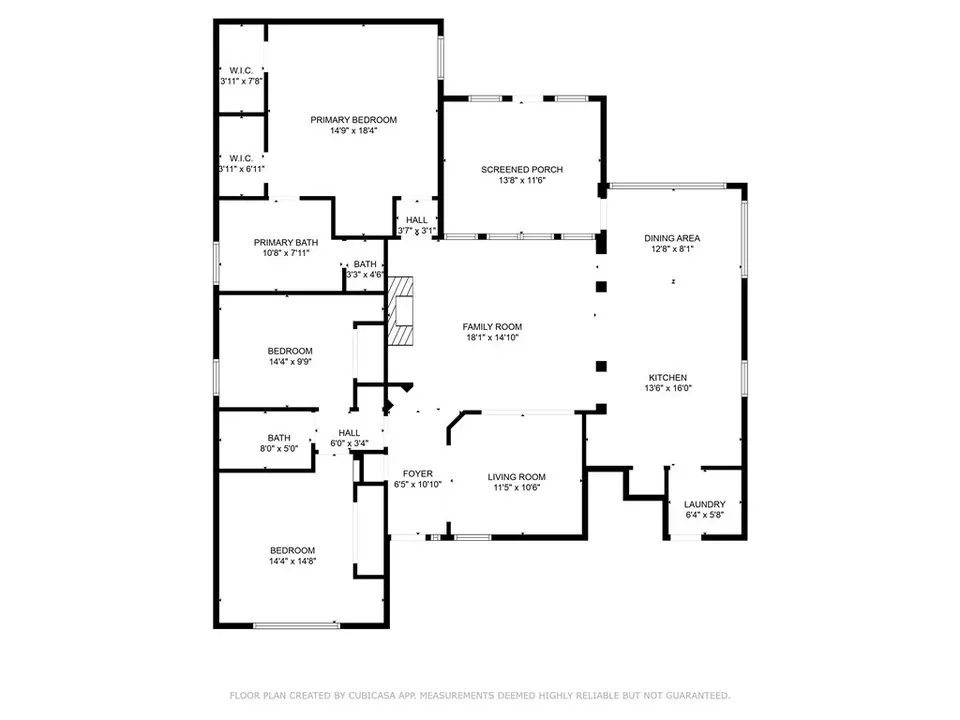 Floorplan - 2903 Meadowbrook Ct, College Station, TX 77845 photo 1 of 1