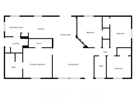 Floorplan - 1101 E 27th St, Bryan, TX 77803 photo 1 of 1