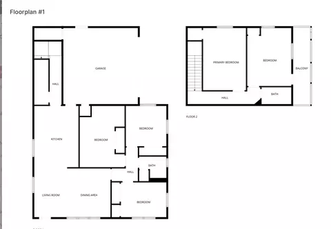Floorplan - 231 Moss St, Bryan, TX 77803 photo 1 of 1
