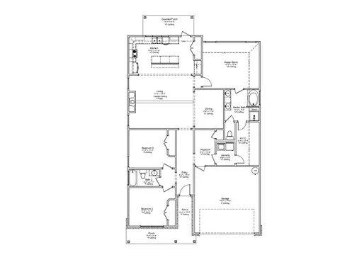 Floorplan - 3544 Pointe Du Hoc, Bryan, TX 77808 photo 1 of 1