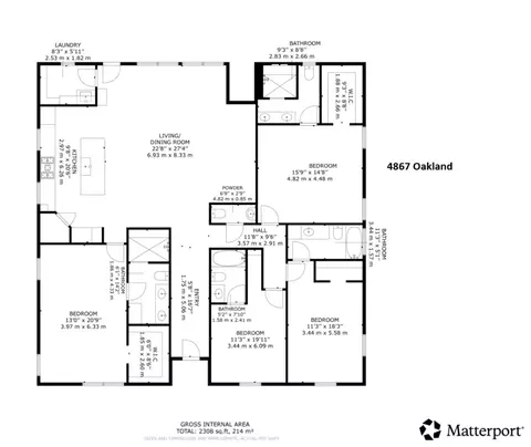 Floorplan - 4867 N Oakland Ln, Bryan, TX 77808 photo 1 of 1