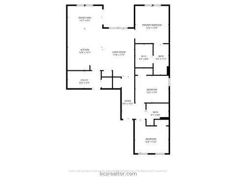 Floorplan - 6018 Crest Bridge Ct, Bryan, TX 77807 photo 1 of 1