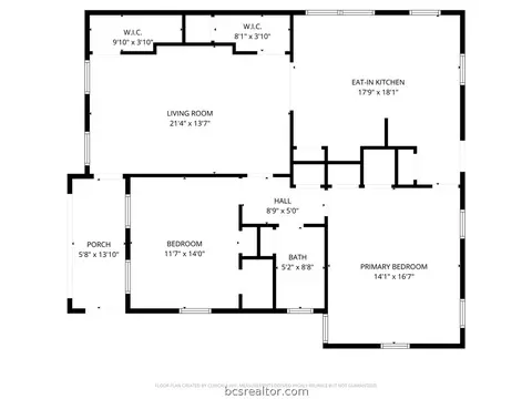 Floorplan - 710 E 32nd St, Bryan, TX 77803 photo 1 of 1