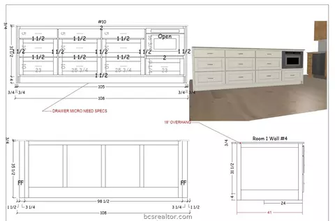 Kitchen - 716 Edgewood Dr, Bryan, TX 77802 photo 3 of 3