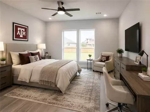 Bedroom - 1963 Cambria Dr, Bryan, TX 77807 photo 3 of 4