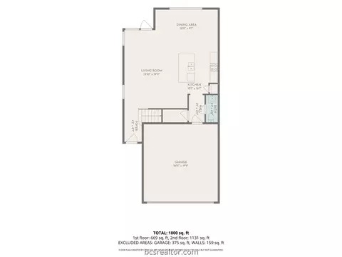 Floorplan - 982 Rice Dr, Bryan, TX 77803 photo 3 of 3