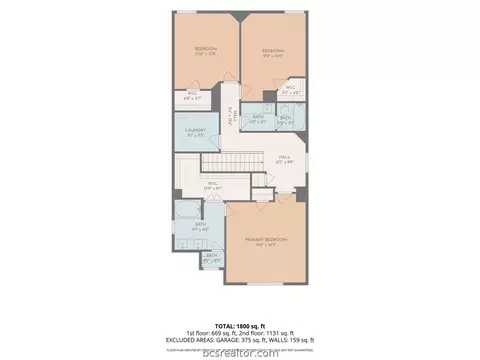 Floorplan - 982 Rice Dr, Bryan, TX 77803 photo 2 of 3