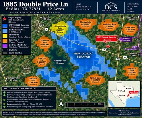 1885 Double Price Ln, Bedias, TX 77831