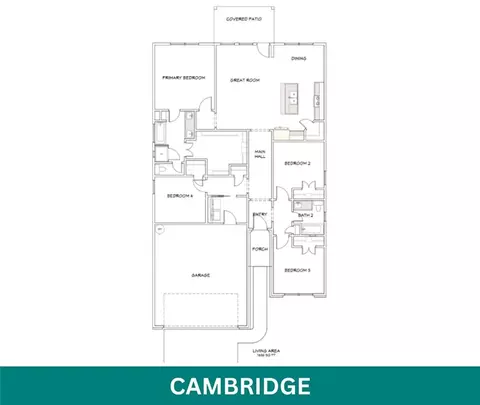 Floorplan - 1908 Polmont Dr, Bryan, TX 77807 photo 1 of 1