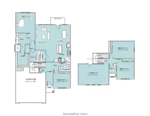 Floorplan - 5530 Harriet St, Bryan, TX 77807 photo 1 of 1