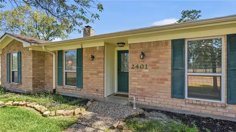 Exterior - 2401 Hillside Dr, Bryan, TX 77802 photo 7 of 8