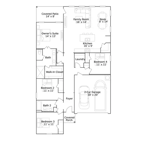 Floorplan - 1798 Taggart Trl, Bryan, TX 77807 photo 1 of 1