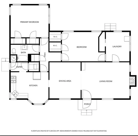 Floorplan - 305 Hensel Ave, Bryan, TX 77801 photo 1 of 1