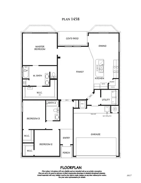 Floorplan - 2060 Chief St, Bryan, TX 77807 photo 1 of 1