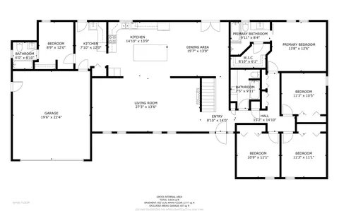 Floorplan - 851 E Posado St, Ivins, UT 84738 photo 3 of 3